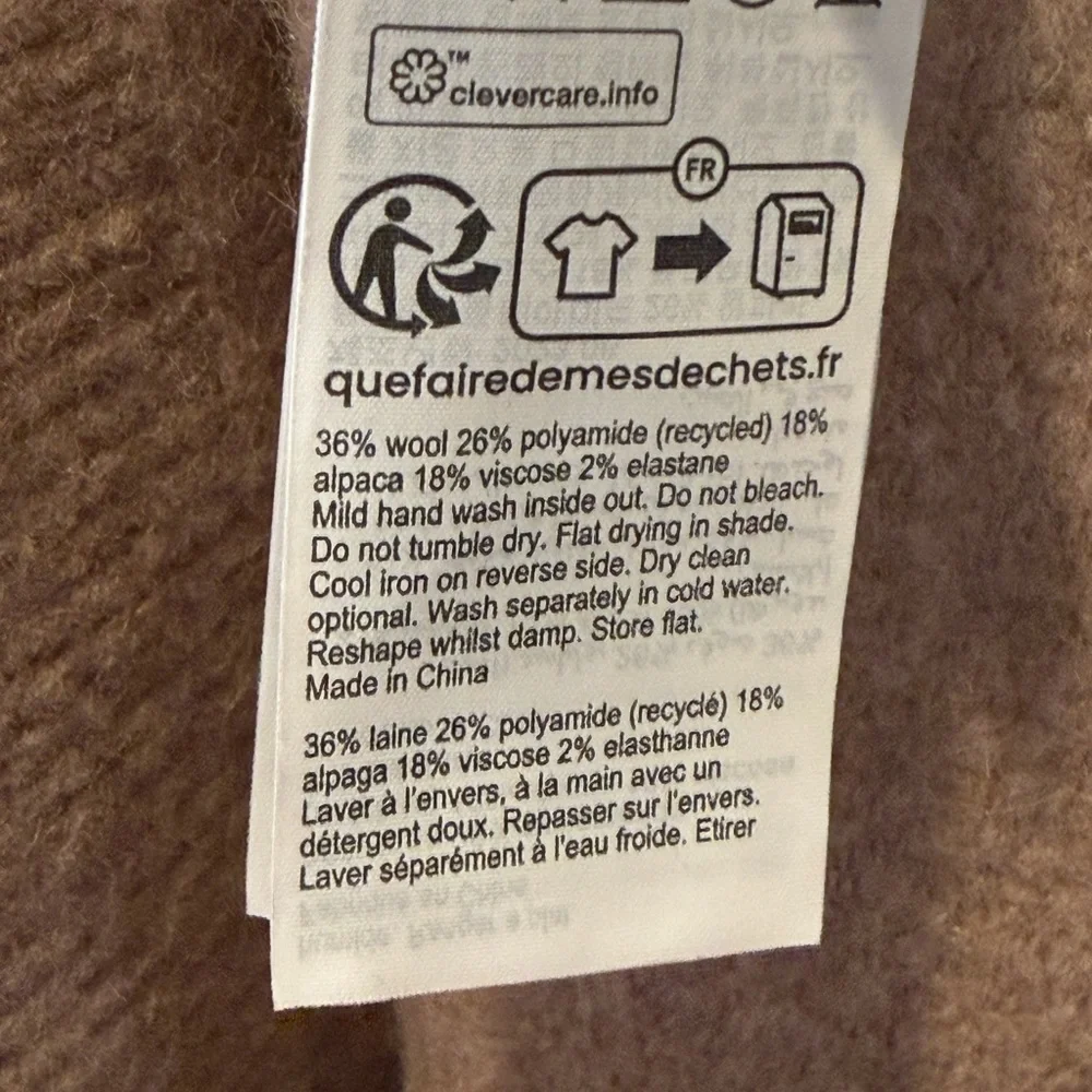 AllSaints Mauve Women's Sweater - Picture 4 of 4